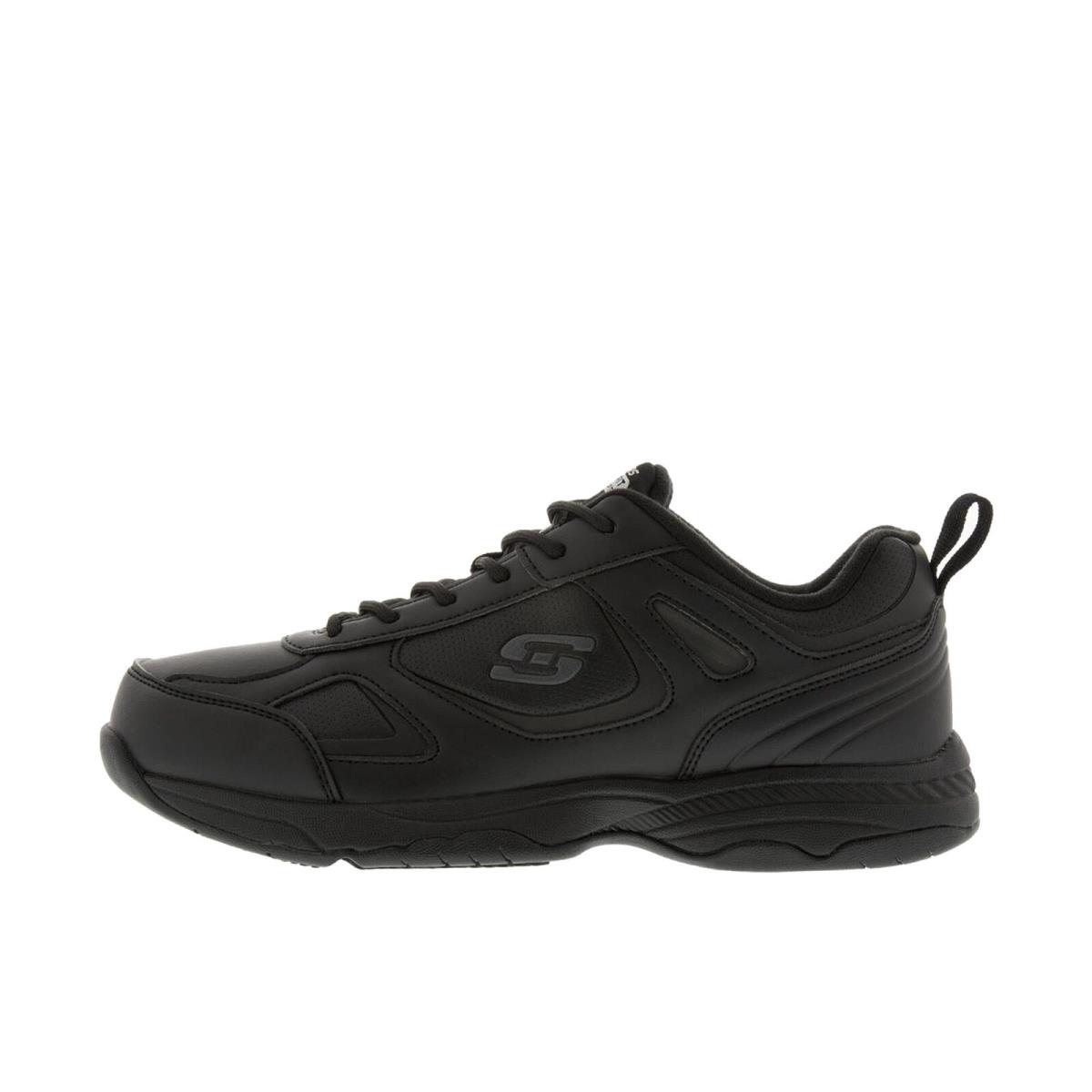 Skechers Dighton Soft Toe Black Black