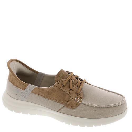 Womens Skechers Performance Slip-ins ON The GO Flex-palmilla Taupe Fabric - Beige