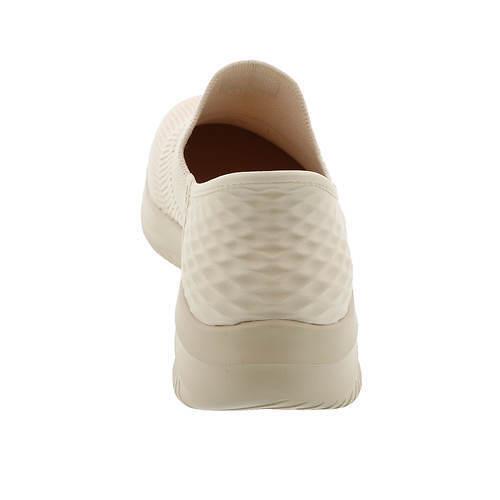 Womens Skechers Usa Martha Stewart Slip-ins:ultra Flex Natural Gold Fabric - Beige