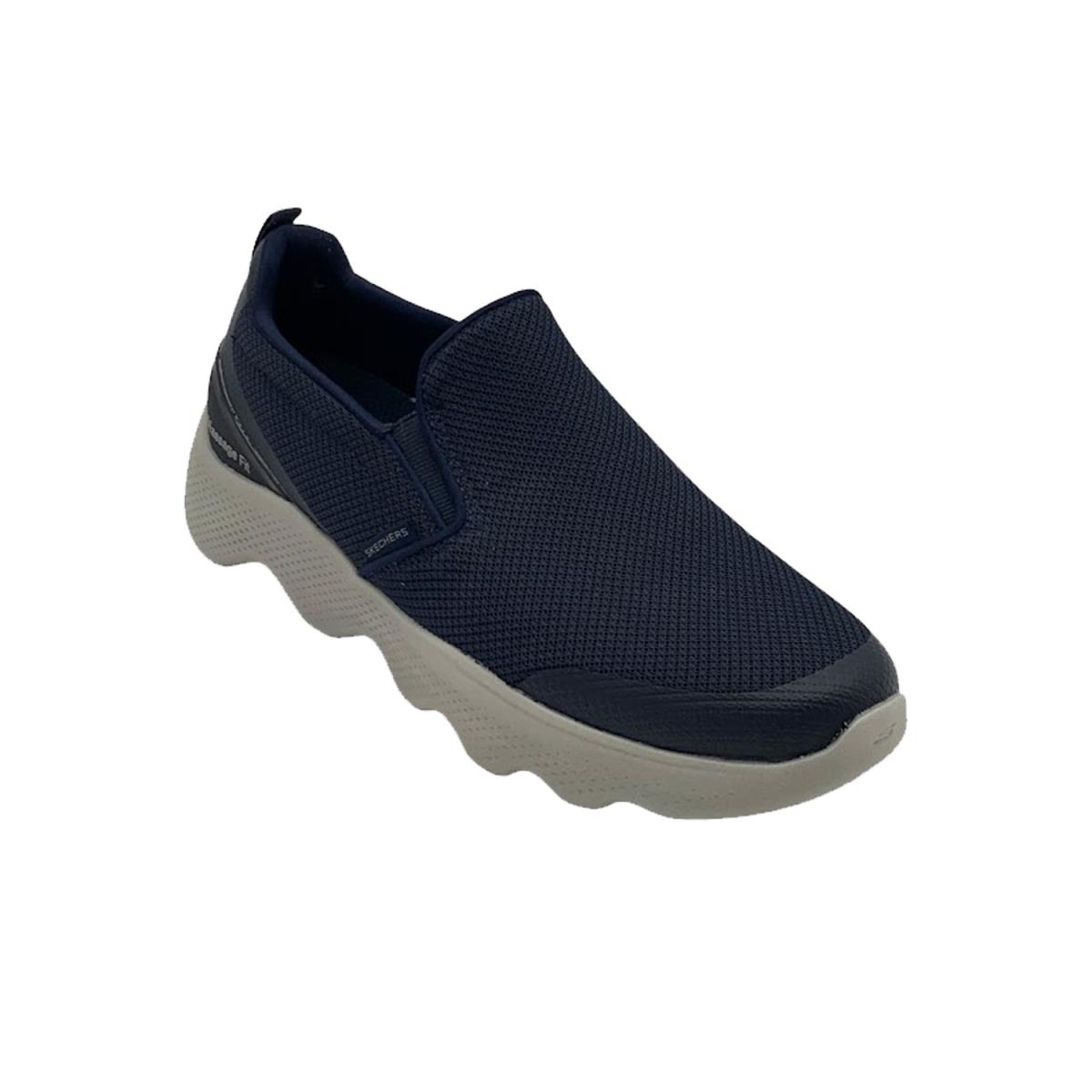 Skechers Men`s Gowalk Washable Massage Fit Slip On Ripple Navy