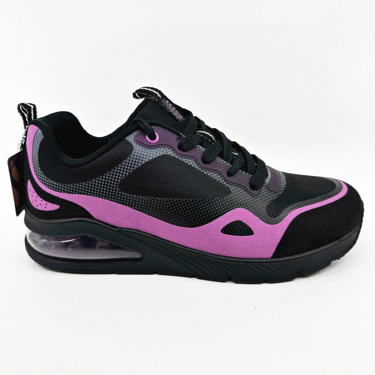 Skechers Uno 2 Mad Air Black Pink Womens Athletic Comfort Sneakers