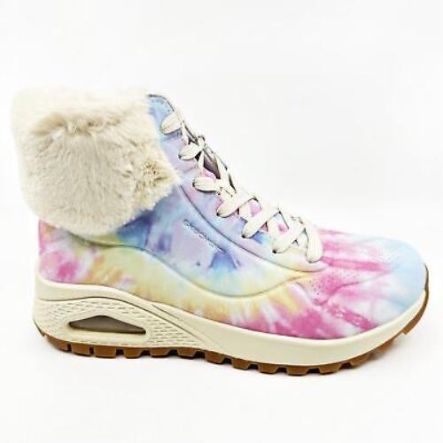 Skechers Uno Rugged Groovy Spirits Multi Womens Size 10 Sneaker Boots