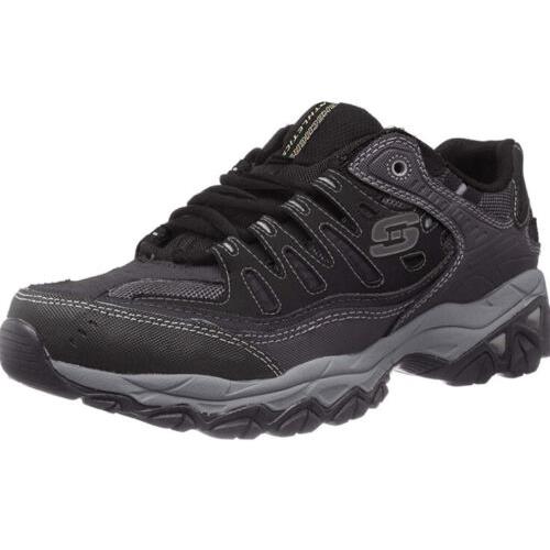 Skechers Men`s Afterburn Memory-foam Lace-up Sneaker Men s Size 13