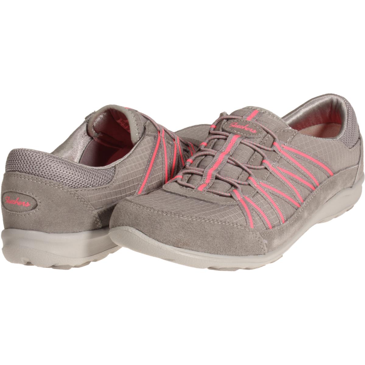 Skechers Relaxed Fit Dreamchaser - Romantic Trail Womens Sneaker Gray Size 9