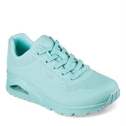 Women`s Skechers Street Uno - Bright Air Sneaker 177125-MNT Mint Synthetic