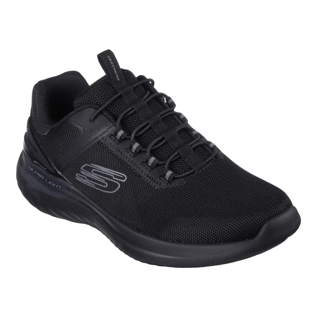 Mens Skechers Bounder 2.0 Anako Sneaker - Black Size 12 M US 23267/BBK - Black