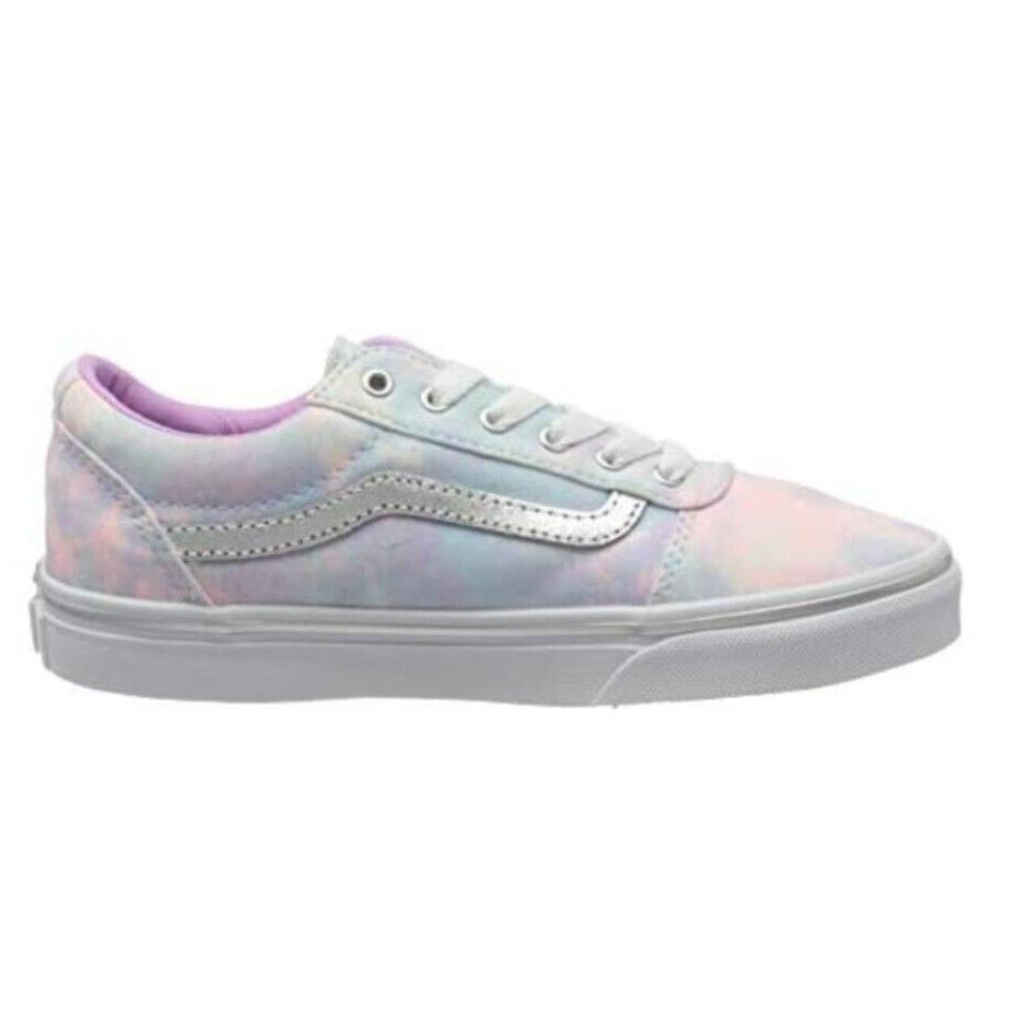 Vans Van Women s Missy Girls Size 6 Glitter Tie-dye Sneakers Pink/blue