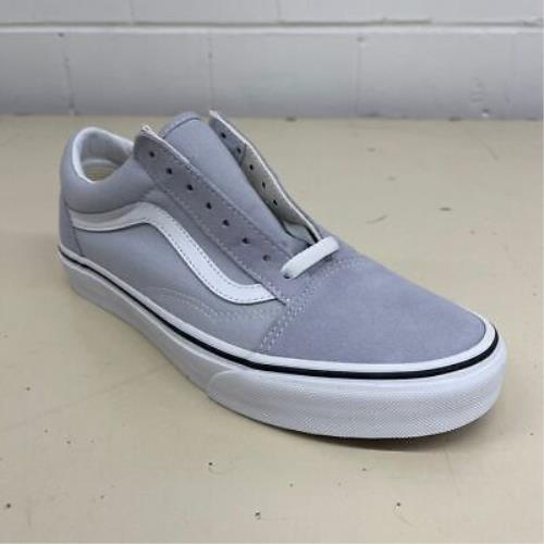 Vans Old Skool Lace Up Sneakers Unisex Size M7 W8.5 Gray Dawn Blue-grey White