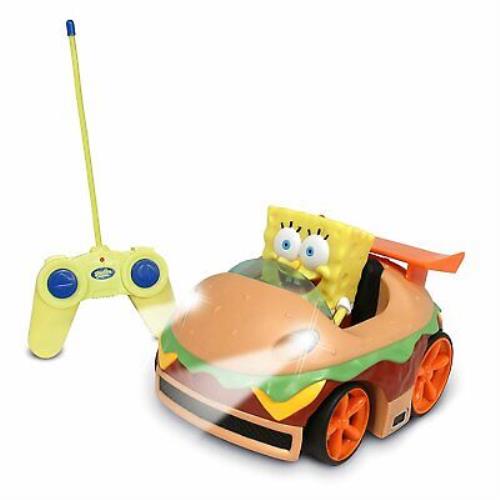 Vans Nkok Remote Control Krabby Patty Vehicle with Spongebob