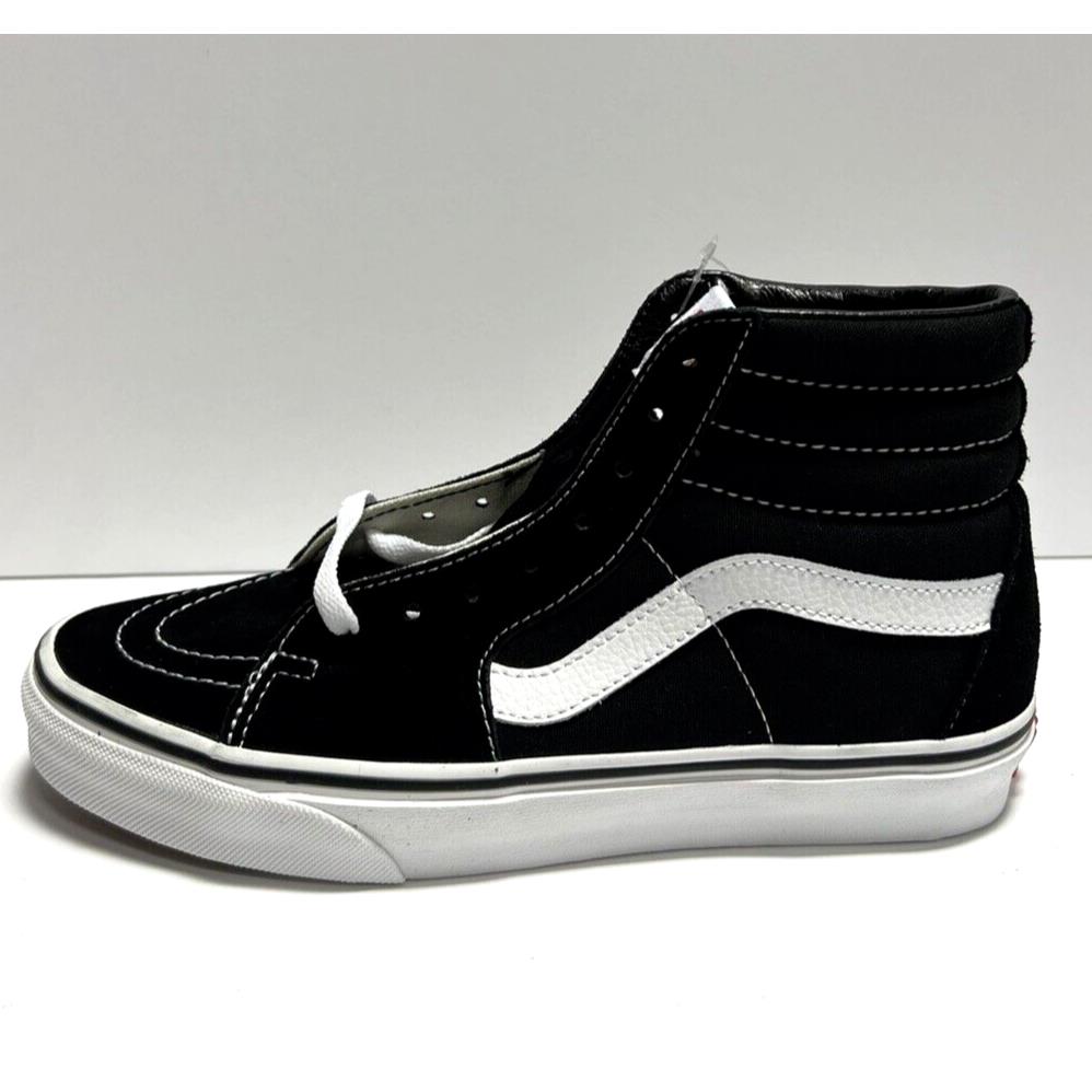 Vans Womens Sk8-Hi Sneaker Black Size 8 M
