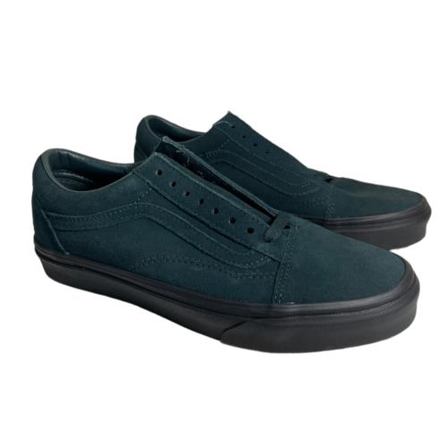 Vans Old Skool Sneaker Black Outsole Darkest Spruce Size Mens 9.5
