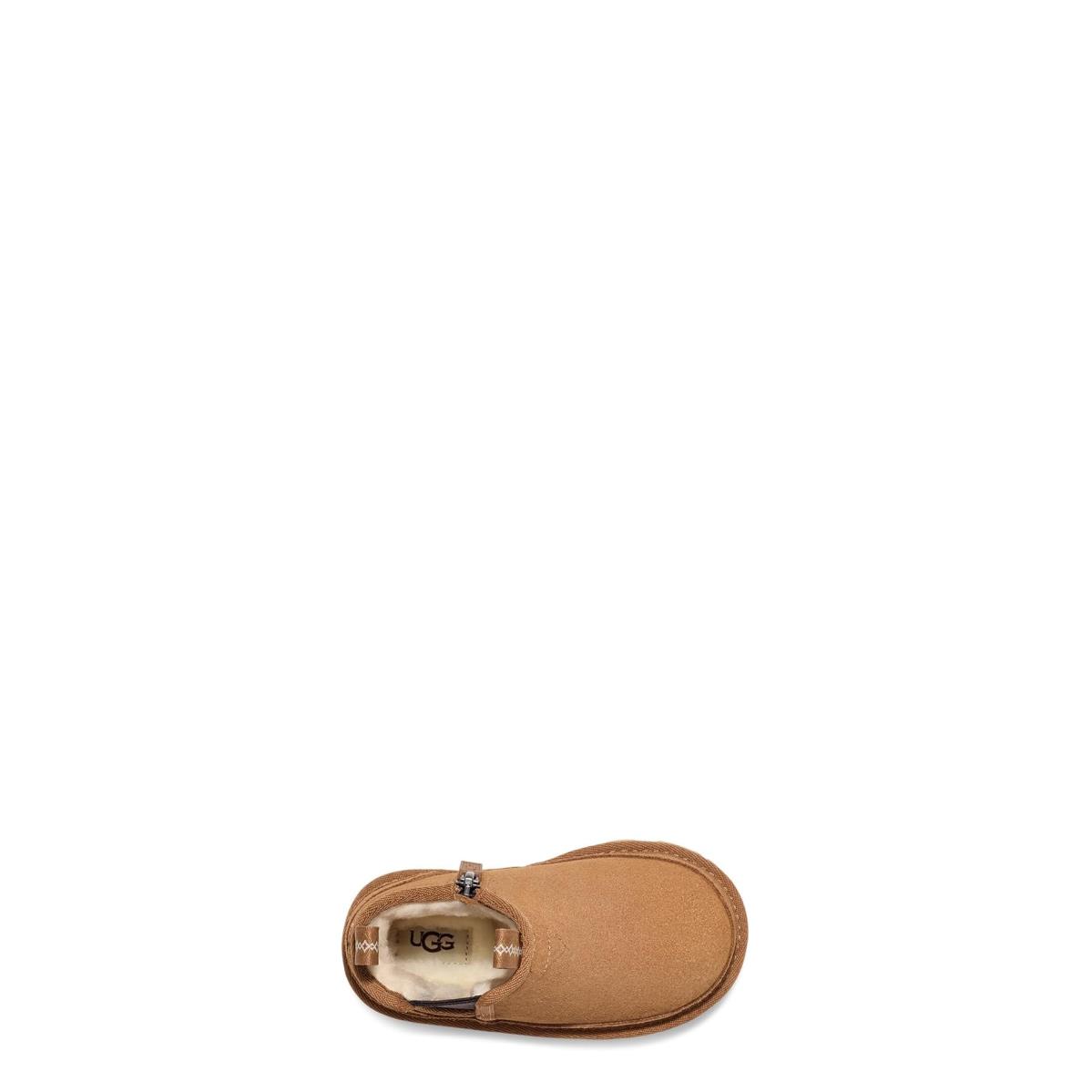 Boy`s Boots Ugg Kids Neumel Chelsea Toddler/little Kid Chestnut