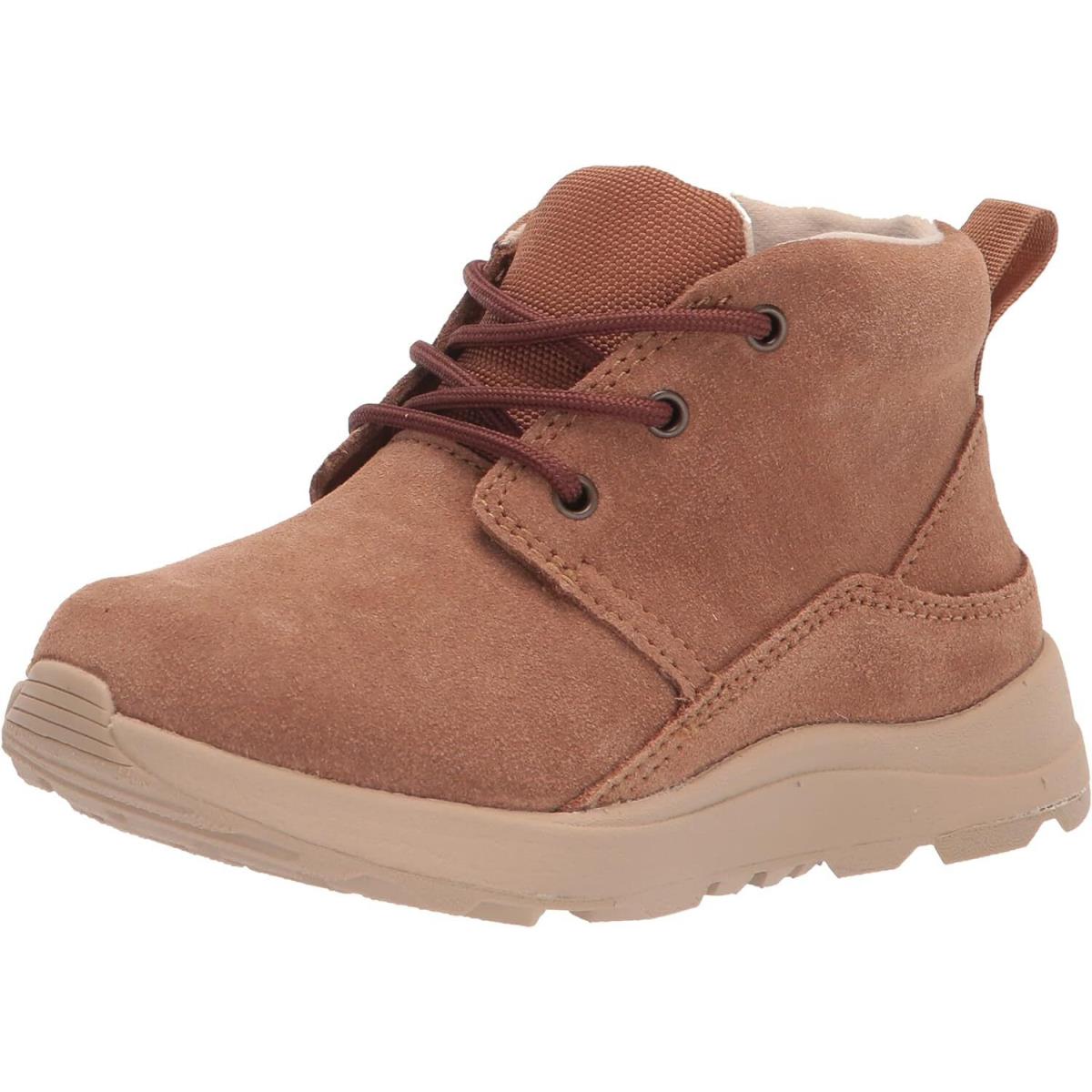 Ugg Toddler`s Canoe Iii 1125410T Chestnut Suede Casual Suede Boots