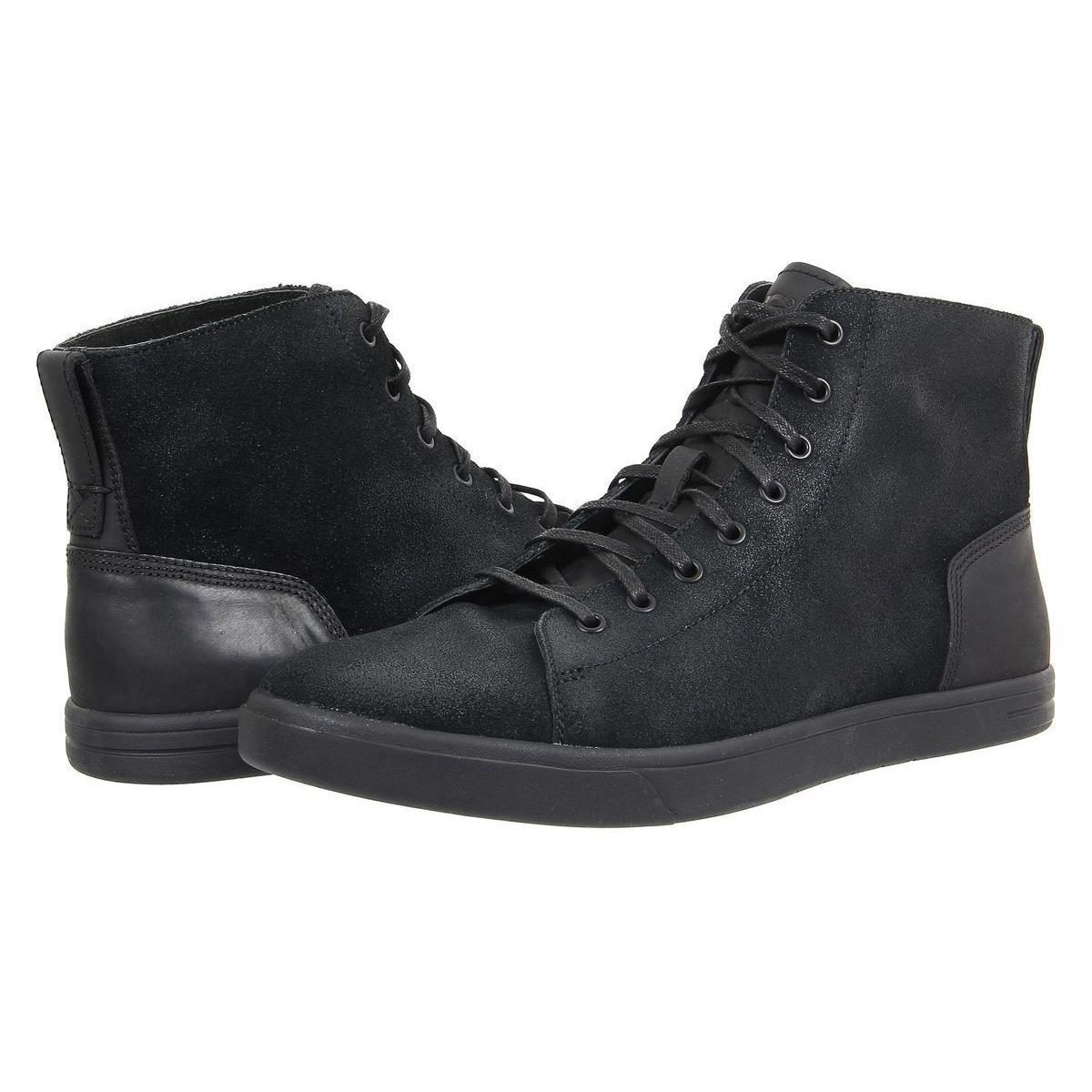 Men Ugg Australia Steiner Hi Top Boot 1008165 Black Suede