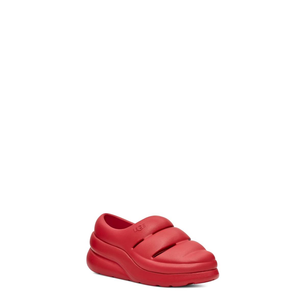 Woman`s Clogs Ugg Sport Yeah Clog Samba Red