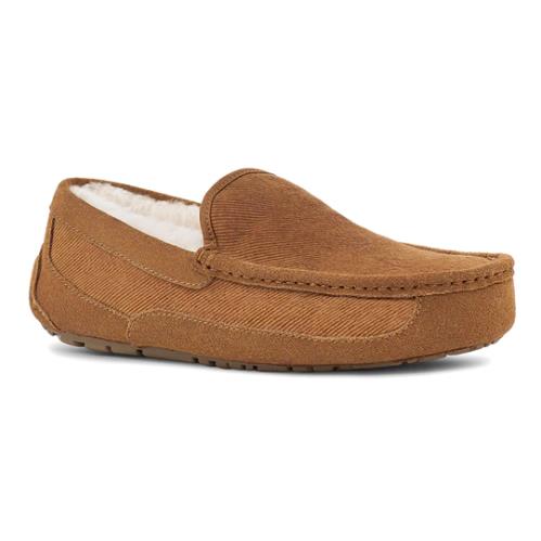 Men Ugg Australia Ascot Suede Slipper Shoes Chestnut Size 9