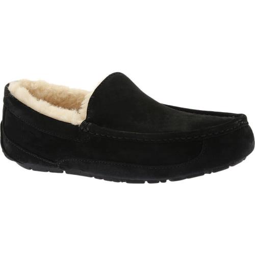 Men Ugg Australia Ascot Suede Slipper 5775 Black Size 8