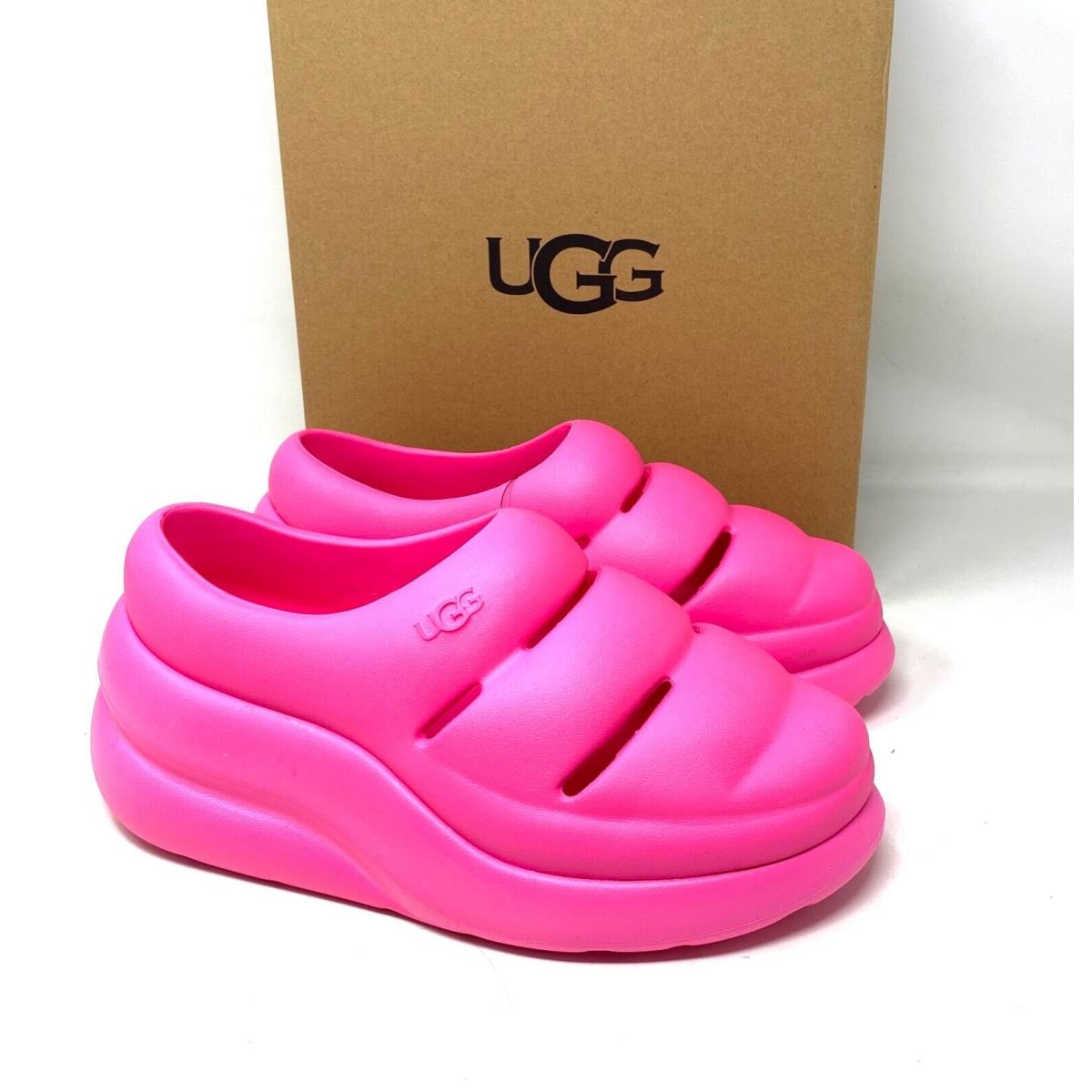 Ugg Australia Sport Yeah Pink Eva Clog Women`s Size 1132890 Comfort Wear