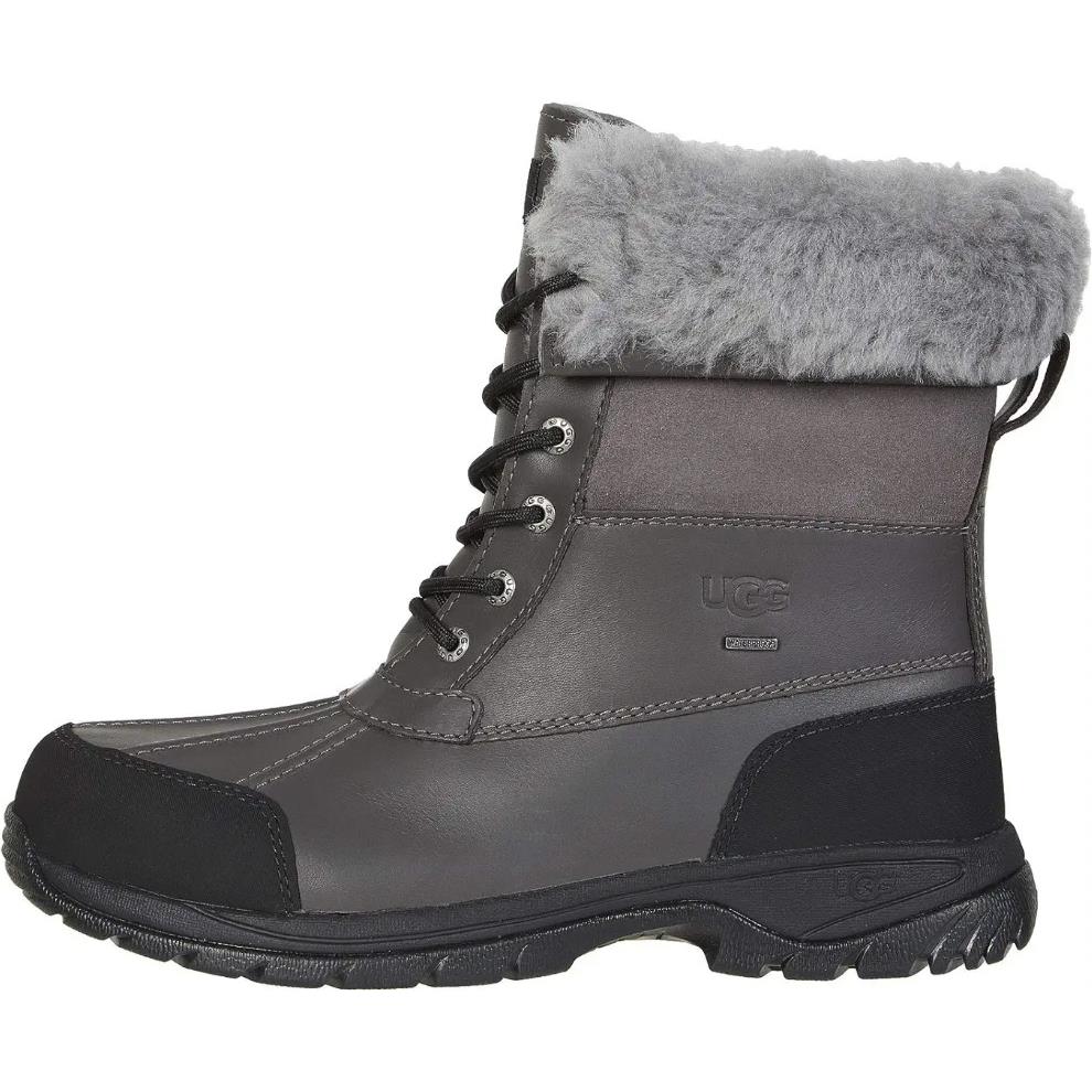 Ugg Butte Metal Men`s Leather Waterproof Winter Boots 5521