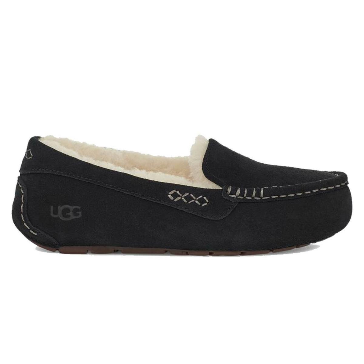 Ugg 3312 Women Ansley Casual Comfort Winter Loafer Black