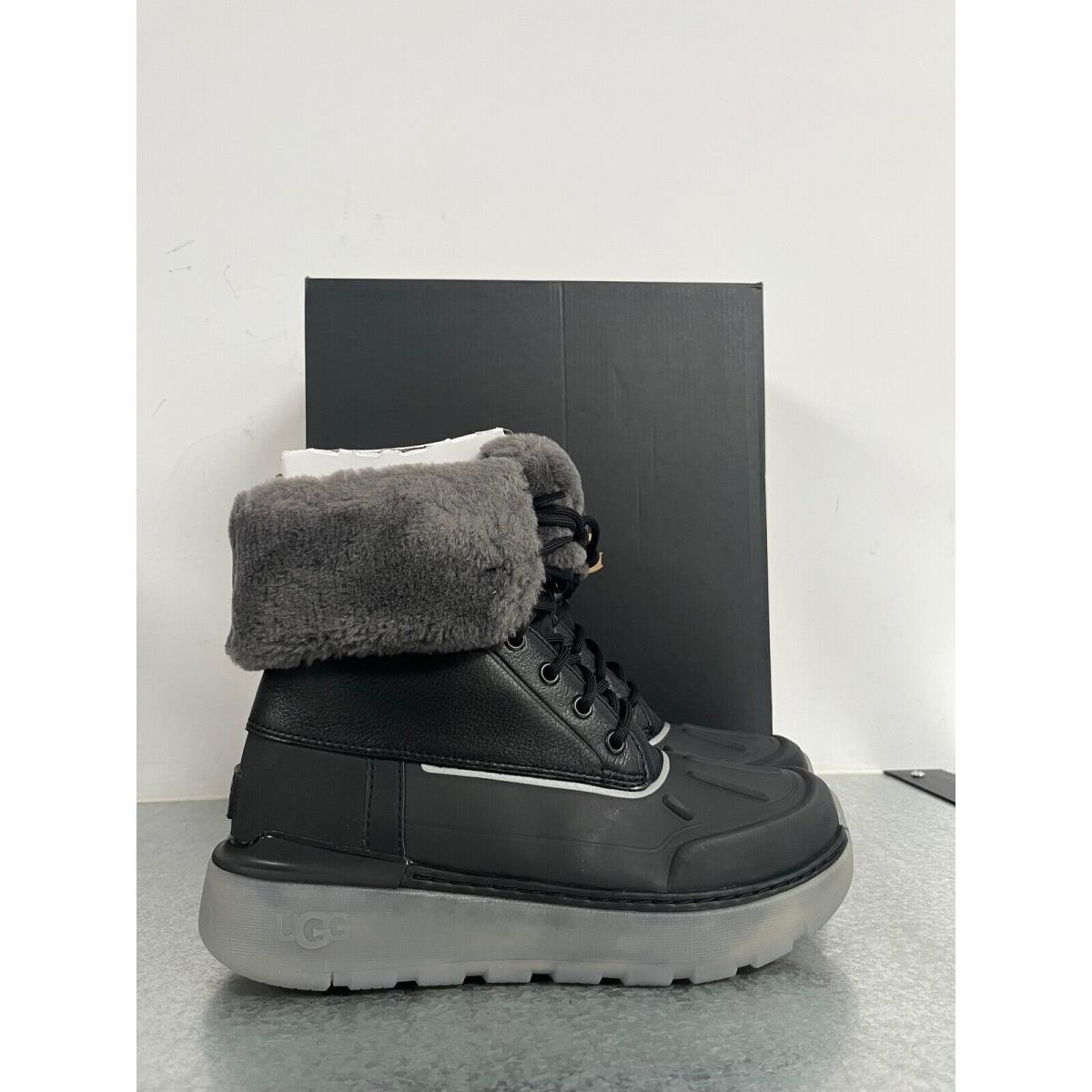 Ugg Mens City Butte Waterproof Boots Black All Sizes