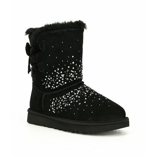 Ugg Classic Galaxy Bling Embellished Suede Short Boots US Women`s Sizes 8 or 9