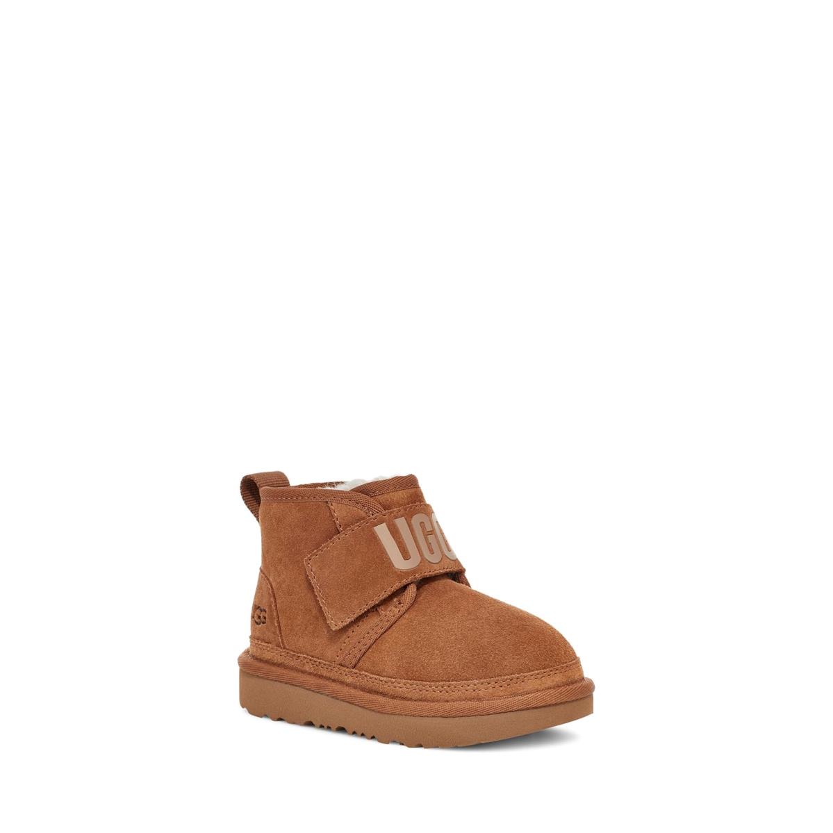 Boy`s Boots Ugg Kids Neumel Graphic Toddler/little Kid - Chestnut