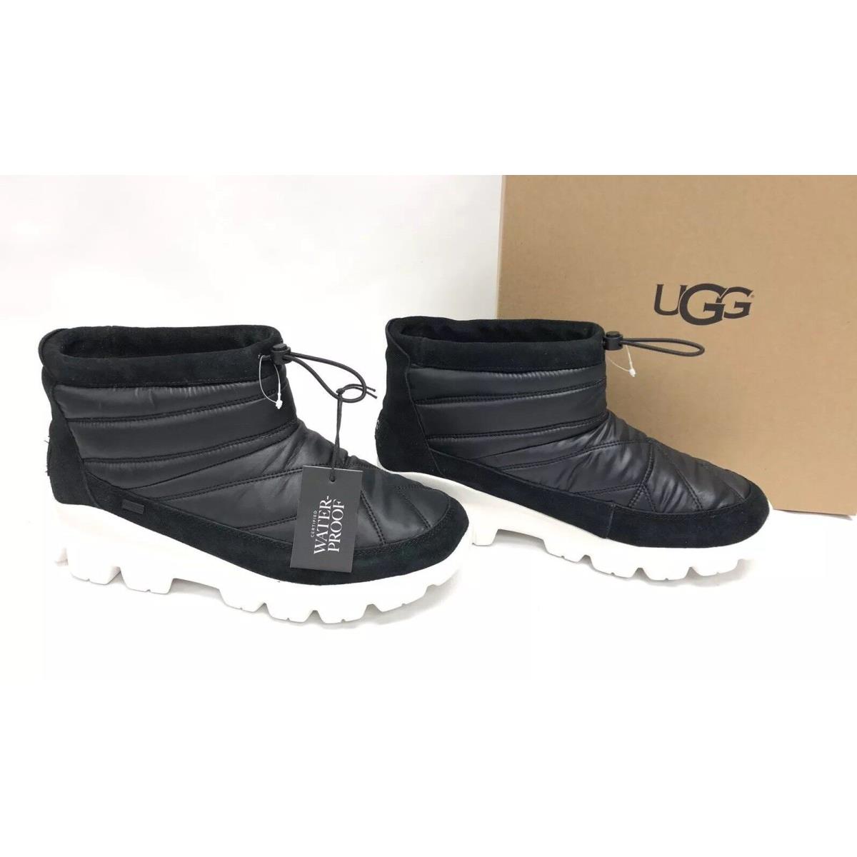 Ugg Australia Centara Boot Black 1095430 Black Waterproof Quilted Winter Womens