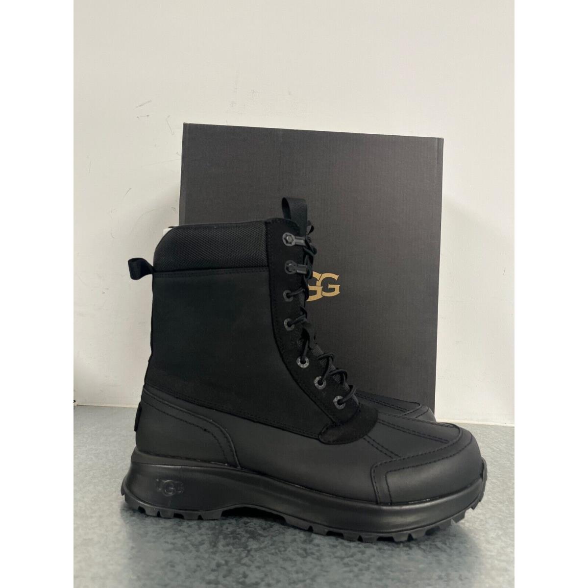 Ugg Mens Emmett Duck Hi Waterproof Boots Black All Sizes