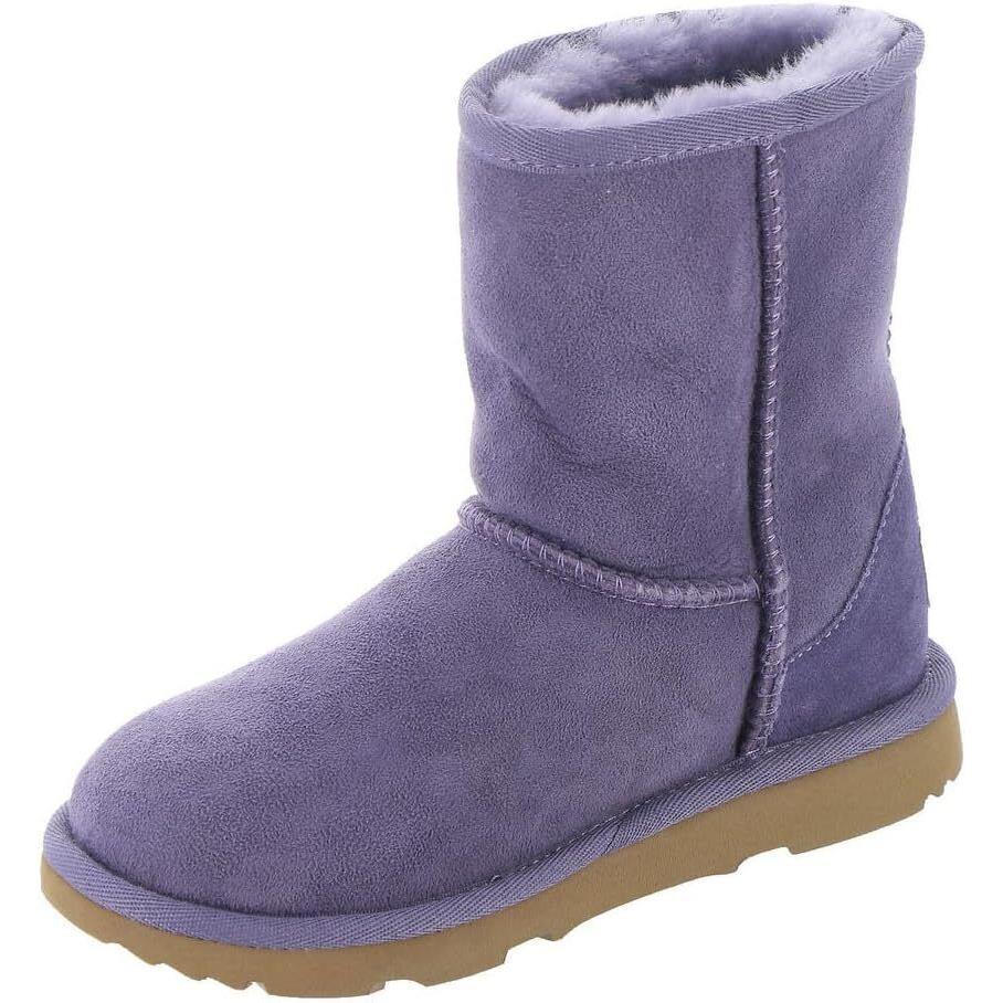 Ugg Toddler`s Classic II 1017703T Lilac Mauve Casual Suede Slip On Boots