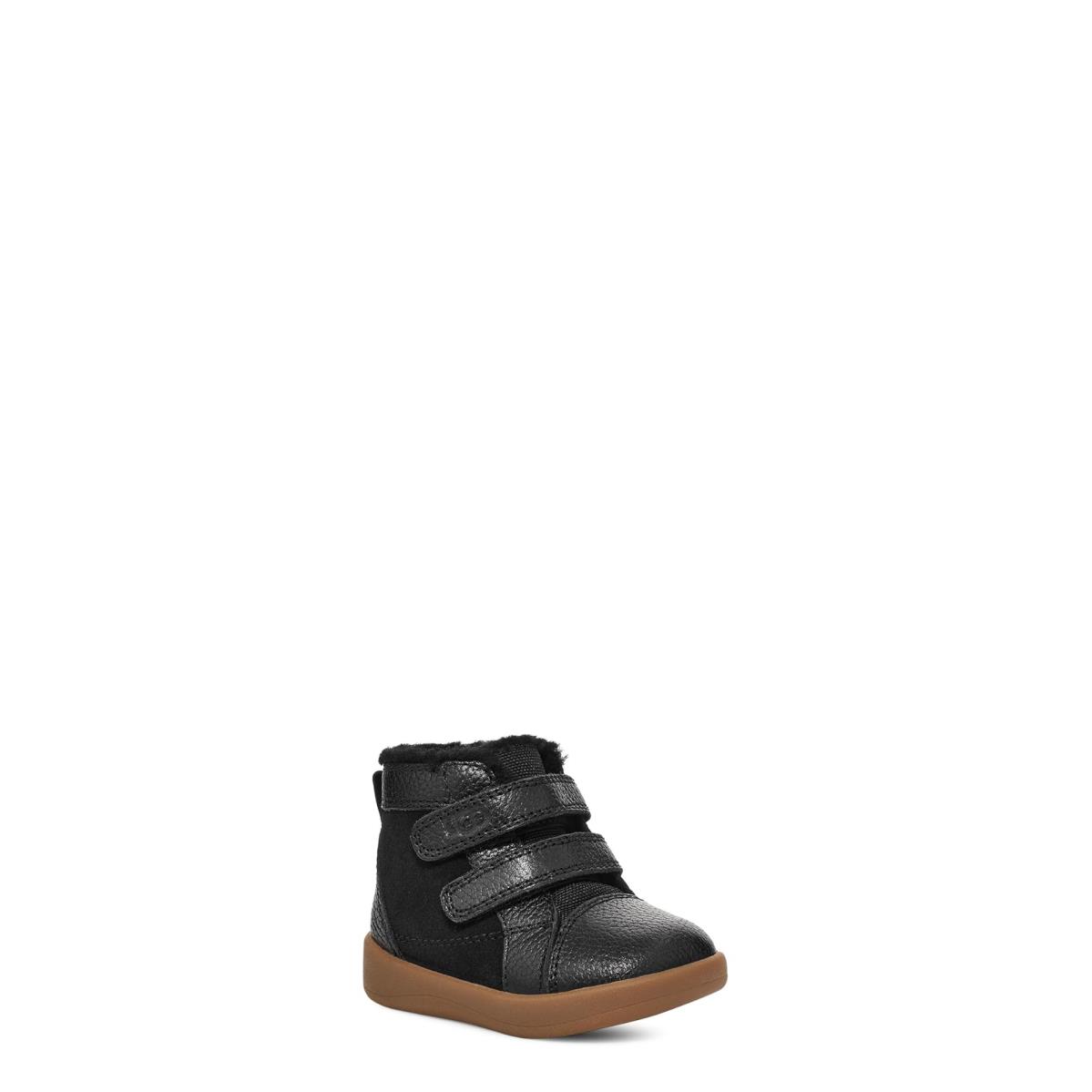 Boy`s Boots Ugg Kids Rennon II Infant/toddler Black