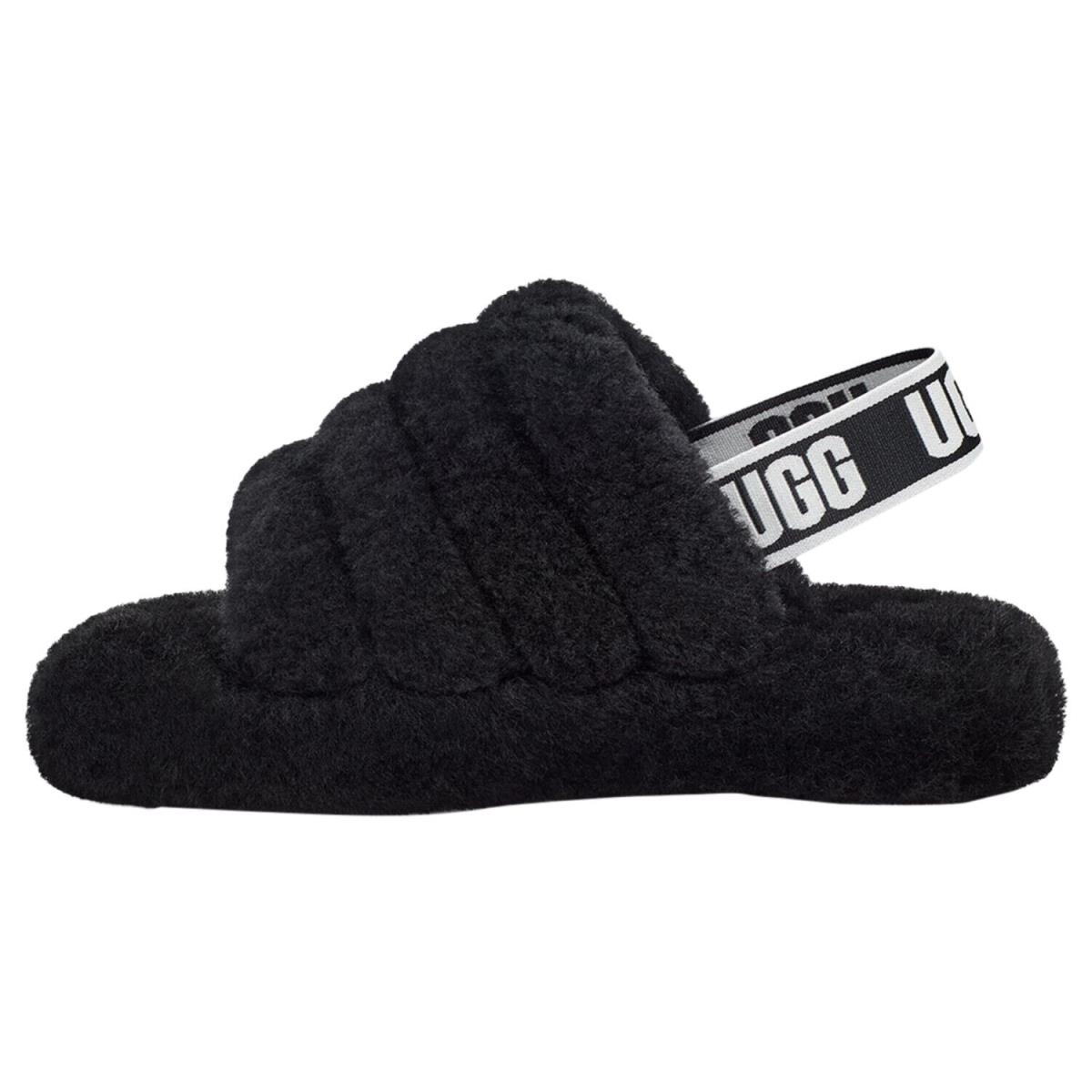 Ugg Fluff Yeah Slide Big Kids Style : 1098494y - Black