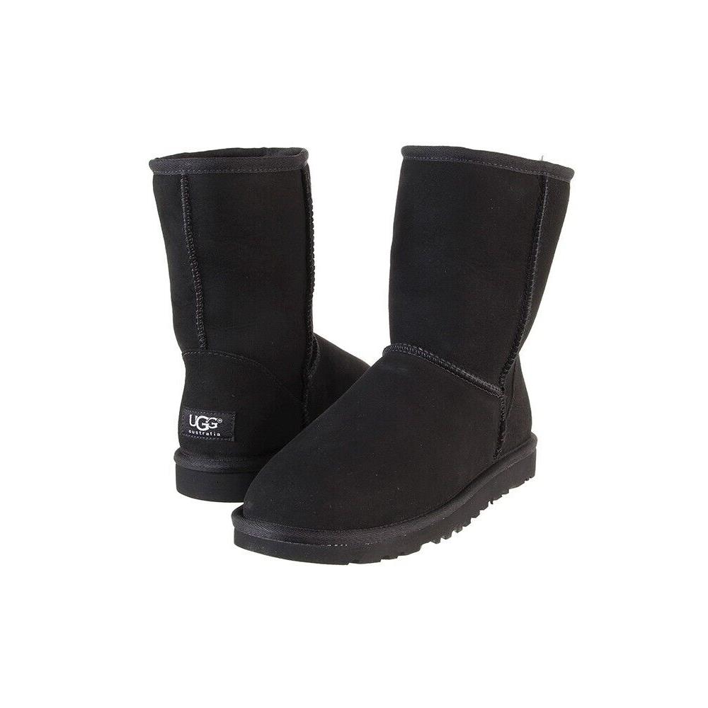 Ugg Australia Classic Short 5825 Sheepskin Lining Treadlite Sole 8 Colors 5825 - Black