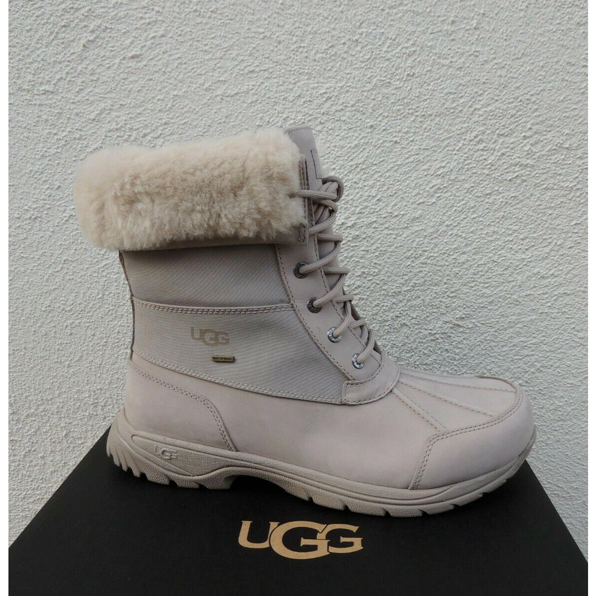 Ugg Butte Mono Waterproof Leather Winter Snow Boots Men US 11.5/ Eur 44.5