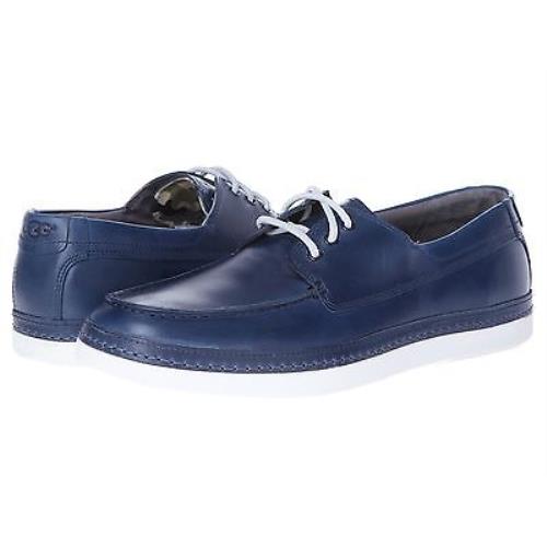 Ugg Australia Men`s Cheswick Leather Casual Sneaker 1004084 Navy Size 11 - Navy