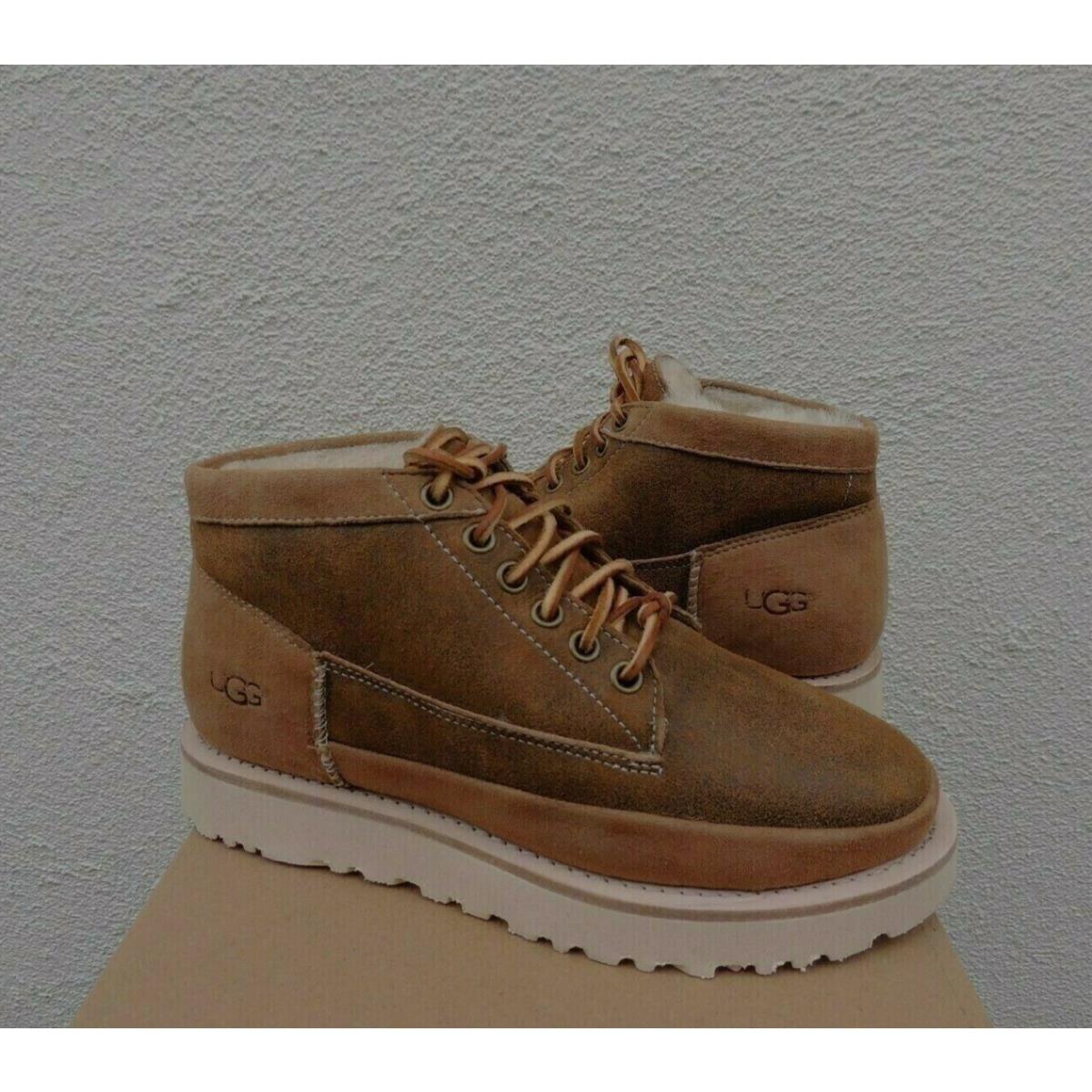 Ugg Chestnut Cali Moc Trail Campfire Sheepskin Boots Women US 8/ Eur 39