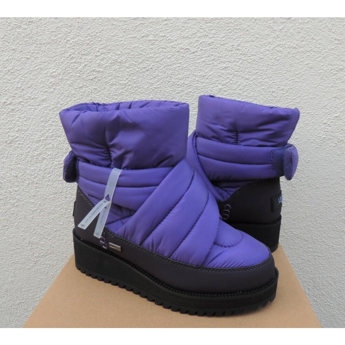 Ugg Montara Violet Bloom Waterproof Puffer Winter Boots Women US 5/ Eur 36