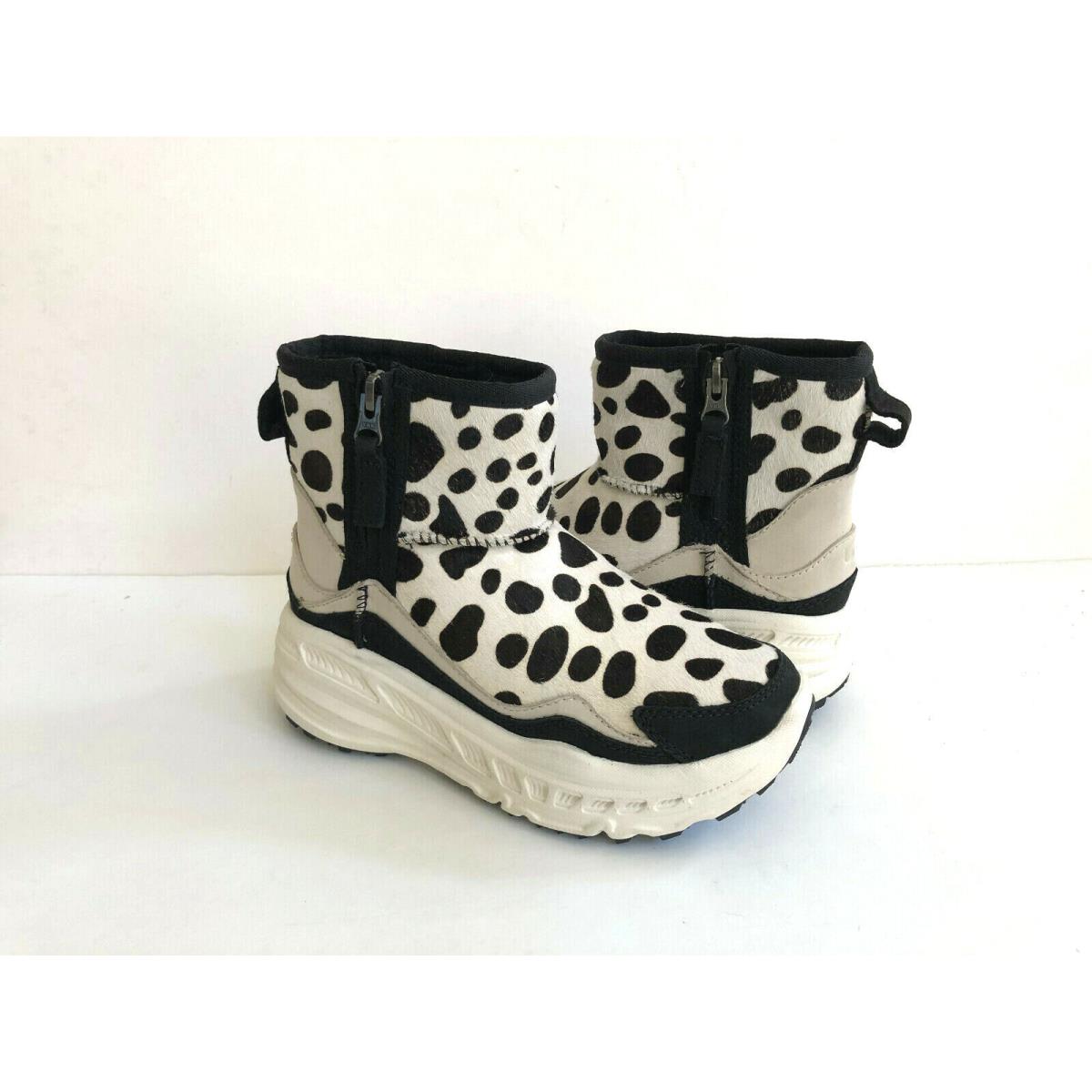 Ugg All Gender CA805 Classic Dalmatian Off White/ Black Boots Men US 6 / Women 8