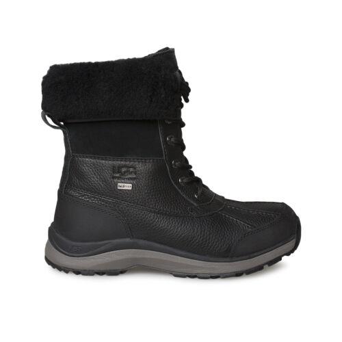 Ugg Adirondack Iii Black Black Waterproof Sheepskin Women`s Boots Size US 9