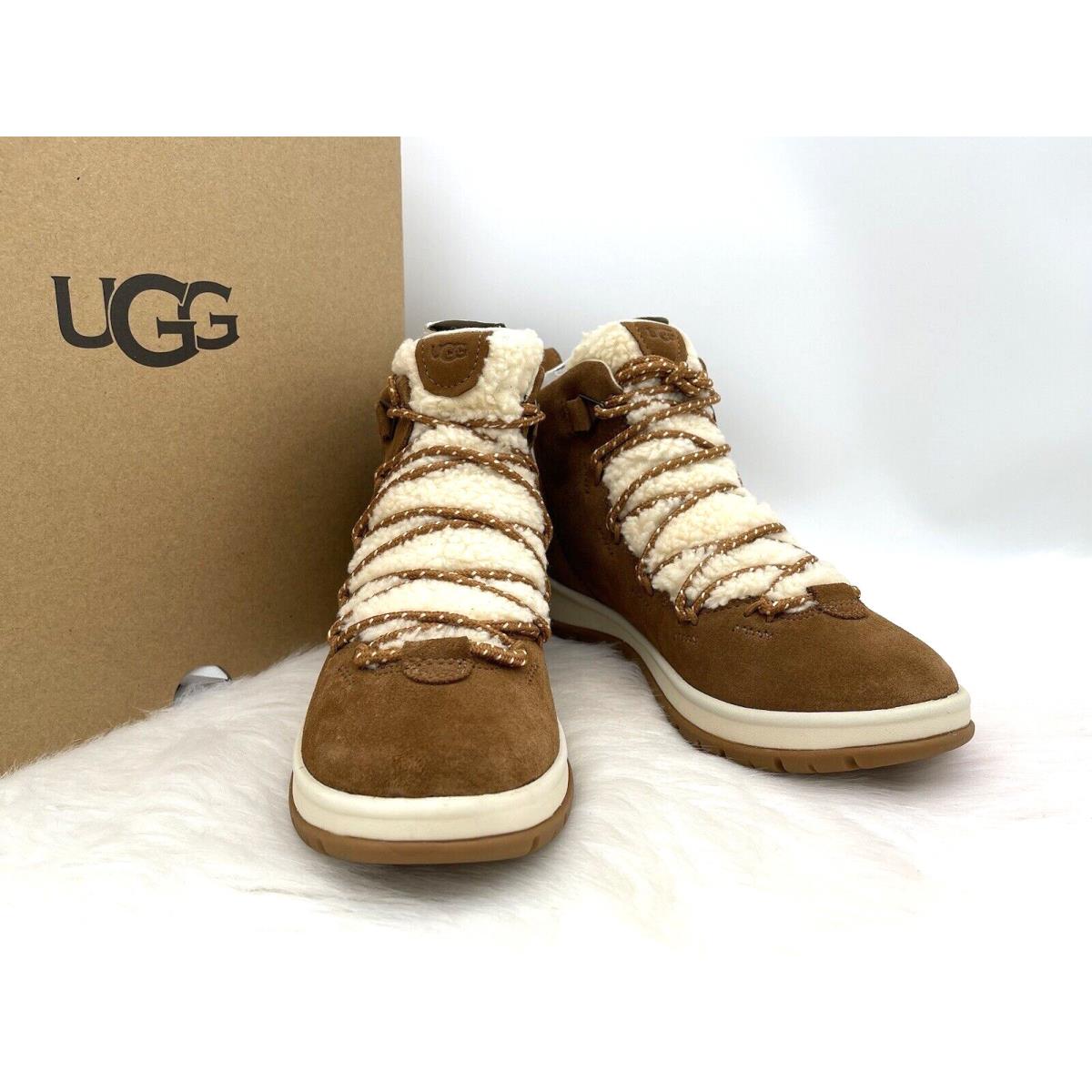 Ugg Lakesider Heritage Ankle Waterproof Suede Mid Sneaker Boots 9M