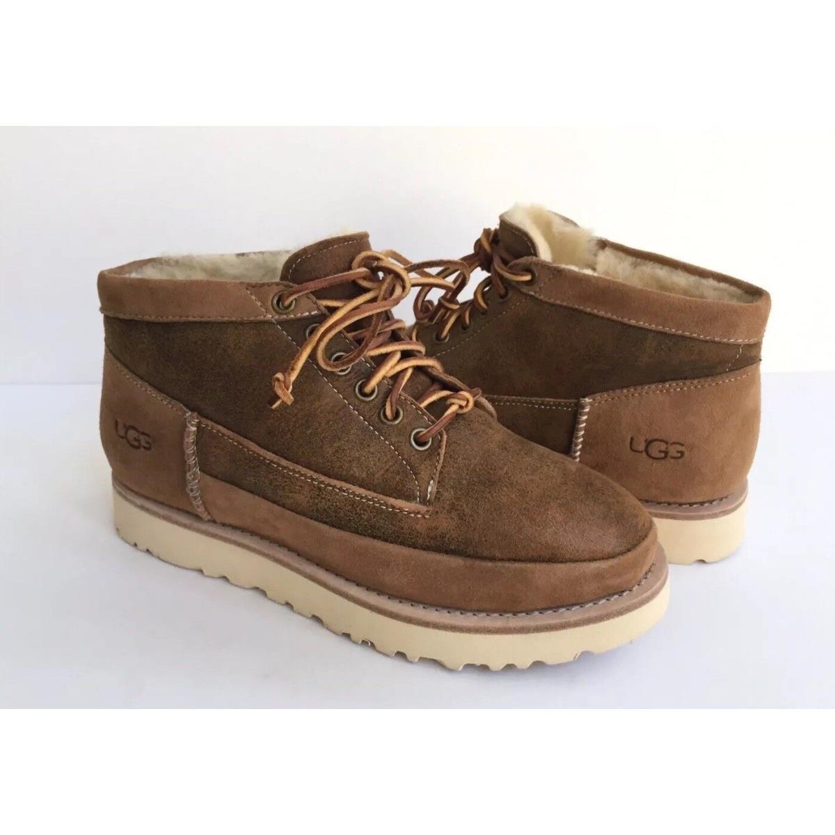 Ugg Women Cali Moc Trail Bomber Chestnut Boot US 7 / EU 38 / UK 5