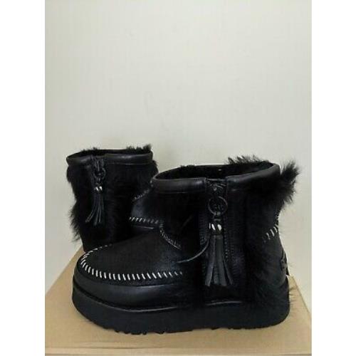 Ugg Australia Womens Fluff Punk Boot Size 6