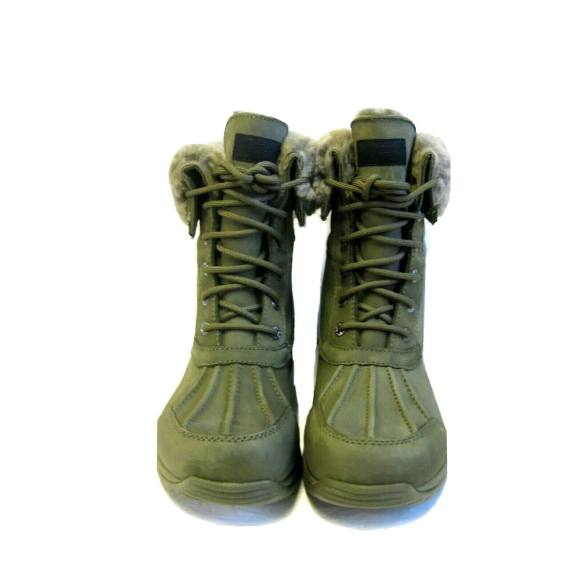 Ugg Butte Mono Men Winter Boots Leathe Moss Green US 10.5 /uk 9.5 / EU 43.5 - Moss Green