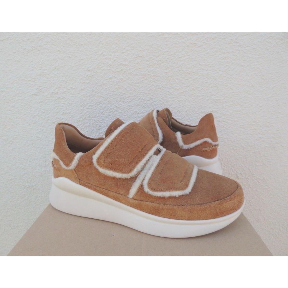 Ugg Ashby Spill Seam Chestnut Suede Fashion Sneakers Women US 11/ Eur 42