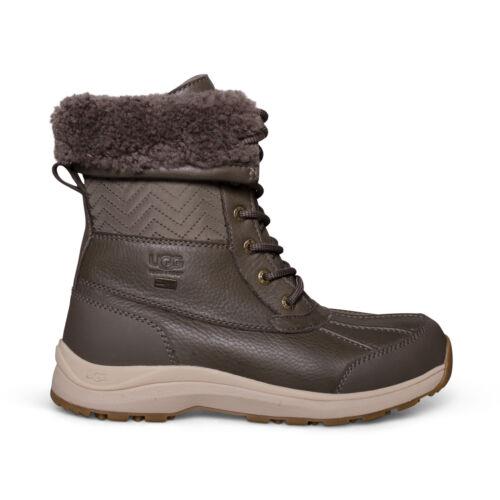 Ugg Adirondack Iii Nylon Slate Leather Waterproof Women`s Boots Size US 9