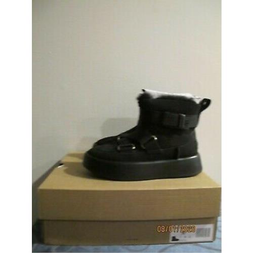 Ugg Australia Women`s Black Classic Boom Buckle Combines Sneaker and Boot 5