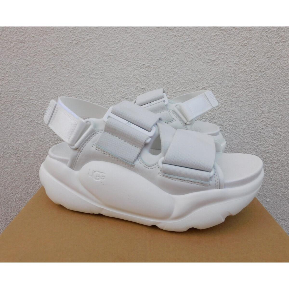 Ugg White LA Street Sporty Platform Sneaker Sandals Women US 5/ Eur 36