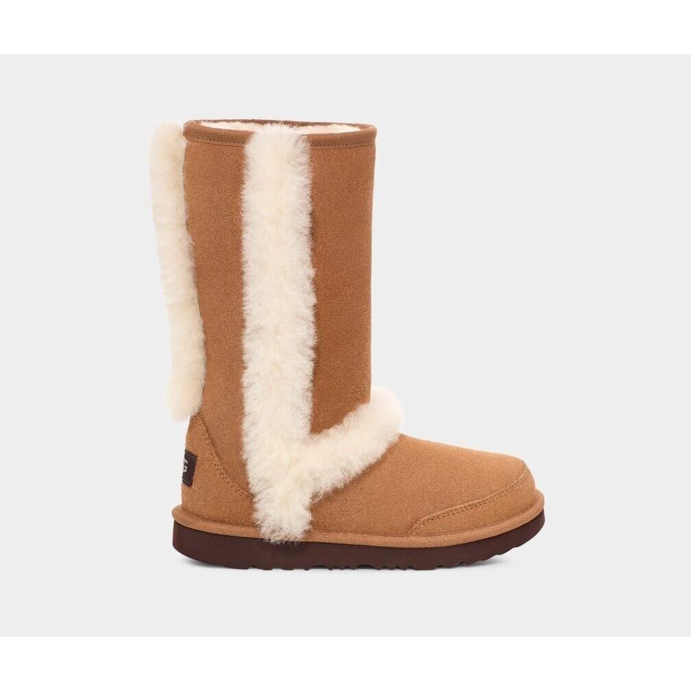 Ugg Kids Sunburst Tall - 1143694K Chestnut - sz 5