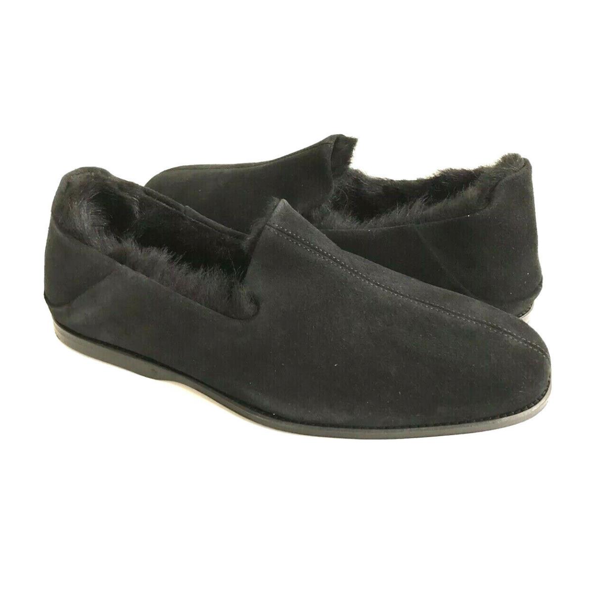 Ugg Men Chateau Black Toscana Sheepskins Suede Slippers US 10 / EU 43 / UK 9