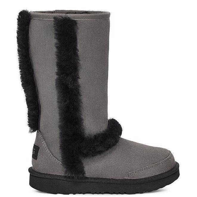 Ugg Kids Sunburst Tall - 1143694K Grey/black - sz 4